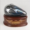 Born to Ride Grey Cast Resin Statuary Cremation Urn