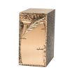 Parchment Zinc Metal Cremation Urn