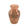 Copper Oak Brass Metal Token Cremation Urn