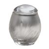 Silver Crystal Bloom Token Crystal Cremation Urn