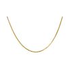 Cremation Jewelry Chain - Gold-Filled Box Necklace - 24 inches