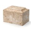 Large Classic Syrocco Cultured Marble Cremation Urn