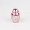 Rose Pink Brass Metal Token Cremation Urn