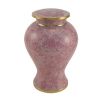 Etienne Rose Cloisonné Cremation Urn