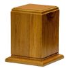 Tribute Oak Wood Cremation Urn