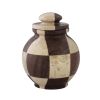 Triumph Cameo Chocolate Natural Marble Keepsake Cremation Urn