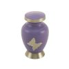 Aria Butterfly Brass Metal Token Cremation Urn
