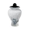 Karine Bouchard Winter Season Glass Keepsake Urn