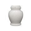 Carpel Antique White Natural Marble Keepsake Cremation Urn