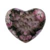 Floral Blush Elite Cloisonné Heart Token Cremation Urn